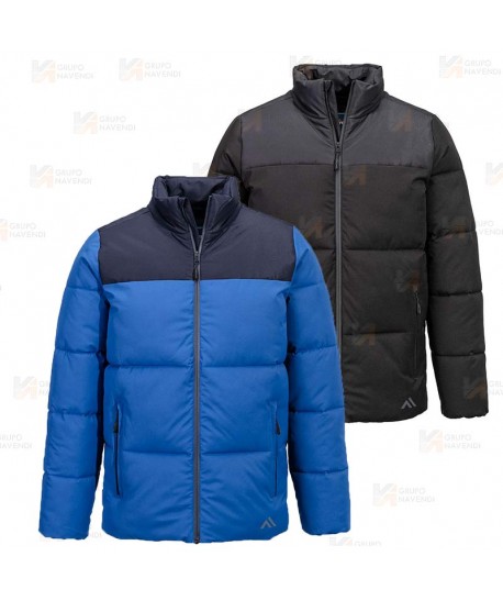 Parka acolchada, impermeable y transpirable con capucha