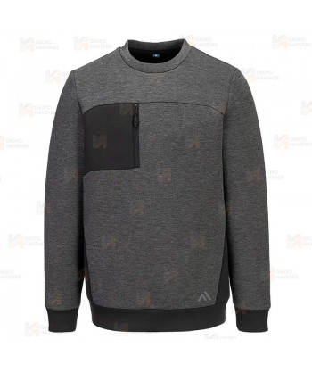 Sudadera con cuello redondo para frío intenso