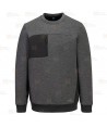 Sudadera con cuello redondo para frío intenso
