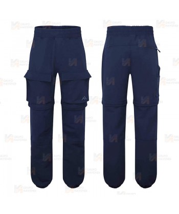Pantalón laboral convertible en bermudas con tejido elástico RipStop