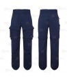 Pantalón laboral convertible en bermudas con tejido elástico RipStop