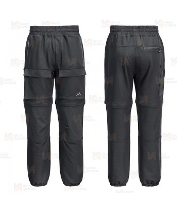 Pantalón laboral convertible en bermudas con tejido elástico RipStop