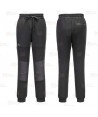 Pantalón laboral con refuerzos y con tejido elástico