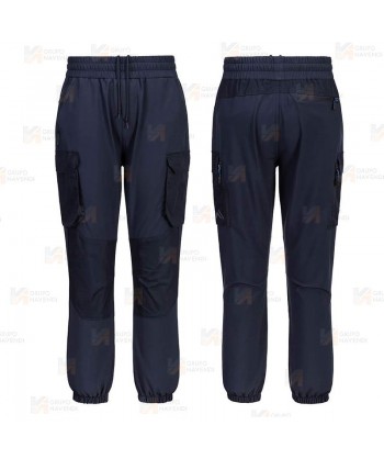 Pantalón laboral con refuerzos y con tejido elástico