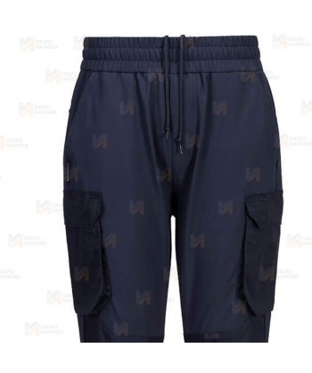Pantalón laboral con refuerzos y con tejido elástico