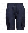 Pantalón laboral con refuerzos y con tejido elástico