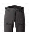 Pantalón elástico con refuerzos WX2 con materiales ecológicos color negro