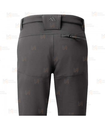 Pantalón elástico con refuerzos WX2 con materiales ecológicos color negro