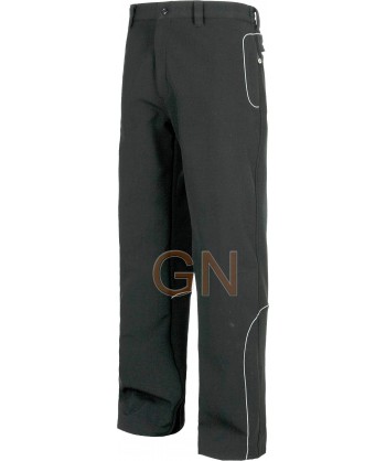 Pantalón softshell multibolsillos
