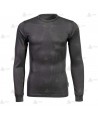Camiseta térmica económica con tejido transpirable -Unisex- color negro