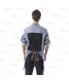 Chaqueta de cocina con tejido elástico y espalda Coolmax -Hombre-