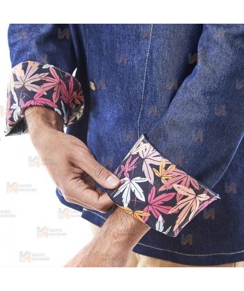 Chaqueta de cocina con tejido elástico y espalda Coolmax -Hombre-