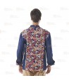Chaqueta de cocina con tejido elástico y espalda Coolmax -Hombre-e-
