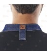 Chaqueta de cocina con tejido elástico y espalda Coolmax -Hombre-
