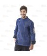 Chaqueta de cocina con tejido elástico y espalda Coolmax -Hombre-