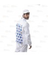 Chaqueta de cocina con tejido elástico y espalda Coolmax -Hombre-