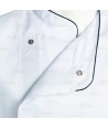 Chaqueta de cocina con la espalda transpirable -Hombre- color blanco