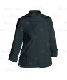 Chaqueta de cocina con la espalda transpirable -Mujer- color negro