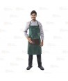 Delantal para hostelería y cocina con peto y detalles en polipiel