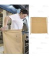 Delantal francés para hostelería y cocina de 90 x 100 cm color beige