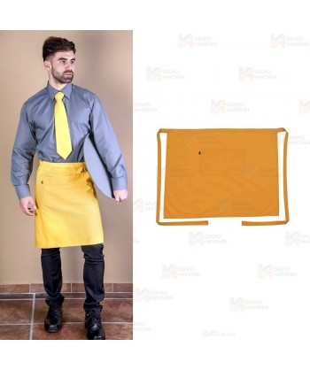 Delantal corto para hostelería y cocina de 60 x 80 cm.