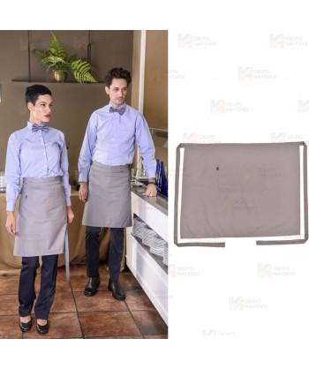 Delantal corto para hostelería y cocina de 60 x 80 cm.