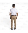 Pantalón de hombre superstrech. Corte slim fit sin pinzas y con bolsillos frontales.