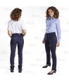 Pantalón elástico para hostelería. Corte slim fit para mujer