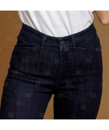 Pantalón vaquero con tejido elástico muy resistente para mujer