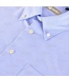 Camisa de vestir ajustada de manga larga tejido Oxford -Hombre