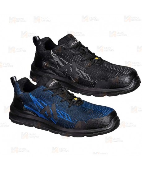 Zapatos deportivos de seguridad antiestáticos y no metálicos S1P