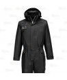 Buzo impermeable con capucha y forro térmico Insulatex color negro