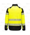 Chaqueta de alta visibilidad con forro Insulatex color amarillo flúor/negro