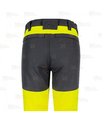 Pantalón elástico de alta visibilidad con cintas segmentadas