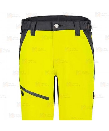 Pantalón elástico de alta visibilidad con cintas segmentadas