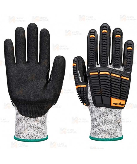 Guante antigolpes impermeable y anticorte nivel C