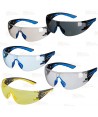 Gafas de seguridad KN envolventes con patillas muy flexibles