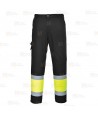 Pantalón multibolsillos muy ligero, bicolor alta visibilidad