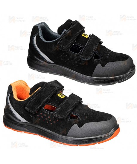 Sandalia antiestática de seguridad no metálicas S1P ESD SR FO