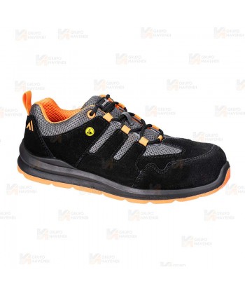 Zapatos con puntera de seguridad antiestáticos y no metálicos S1