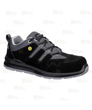 Zapatos con puntera de seguridad antiestáticos y no metálicos S1