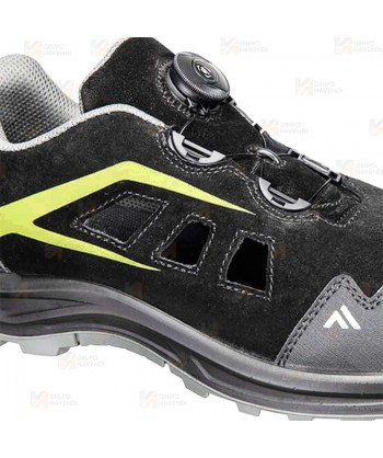 Zapatos de seguridad no metálicos con cierre automático   S1 ESD SR FO