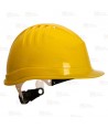 Casco de seguridad Expertline con ruleta color amarillo