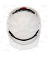 Casco de seguridad Expertline con ruleta color blanco