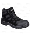 Botas de seguridad con puntera y plantilla no metálicas S1PL color negro