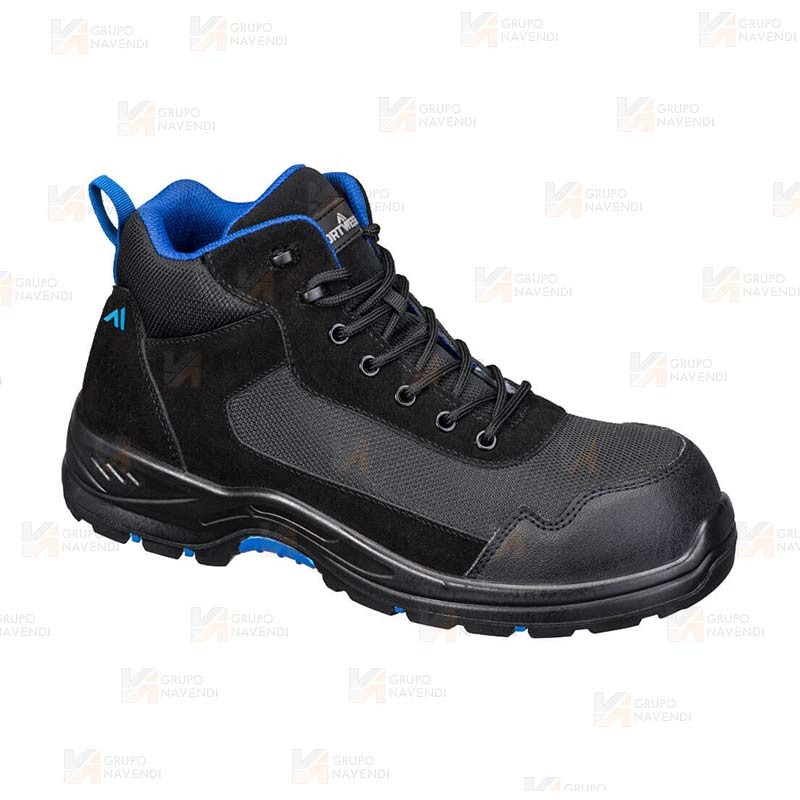Bota media Composite Textile Suede Mid S3L HRO SR FO