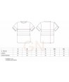 Camiseta transpirable con cintas reflectantes segmentadas amarillas