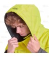 Buzo bicolor, impermeable para bajas temperaturas