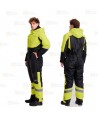 Buzo bicolor, impermeable para bajas temperaturas