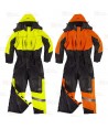 Buzo bicolor, impermeable para bajas temperaturas